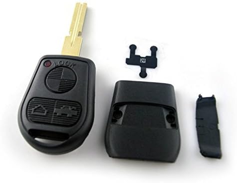 3 Button Remote Key Case for BMW E31 E32 E34 E36 E38 E39 E46 Z3 Shell Fob Uncut