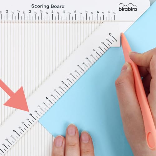 Tabla de cortar multiusos Bira Craft con cuchillo de puntuación para hacer sobres 4