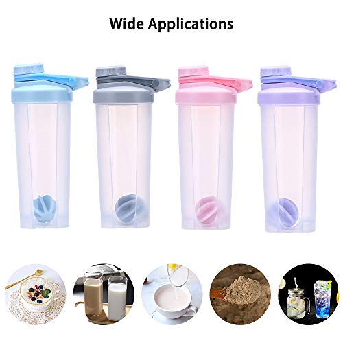 7 STKS Milkshake Protein Shaker Balls, PUDSIRN Plastic Mengen Mengen Ball Bottle Mixers, Kleurrijke Whisk Shaker Balls… - Image 5