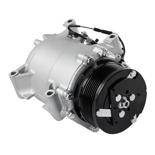 YOMALL 10663AC AC Compressor AC Compressor with Clutch Fits for 2002 2003 2004 2005 2006 CR-V 2.4L, Air Conditioning Compressor Replace OE 57881 58881 638951