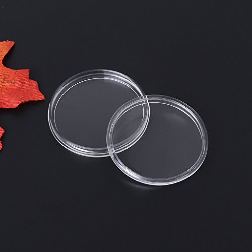 Contenedor redondo acrílico para moneda 38.6 mm miniatura 2