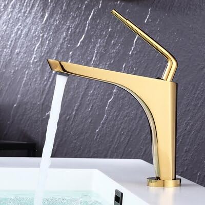 Robinet mitigeur chaud et froid avec jet mousseur économique pour lavabo de bain