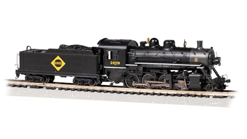 Bachmann Trains - Baldwin 2-8-0 Consolidation DCC Ready Locomotive - Erie #1679 - N Scale