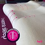 Kit 2 Travesseiros Cervicais - I wanna sleep - Duo Position®, quatro opções de altura, apoio adaptável, espuma de alta resiliência, suporte ergonômico. glide