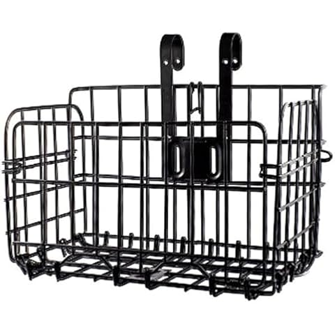 Large Foldable Front Bike Basket by Wensdr Cover