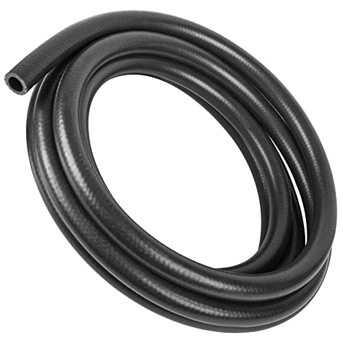 Image of 1 /2 Inch (12mm) ID Fuel Line Hose 25FT NBR Rubber Push Lock Hose High Pressure 300PSI for Automotive Fuel Systems Engines