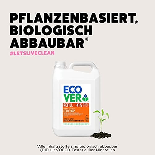 Ecover Floor Soap Refill, 5L