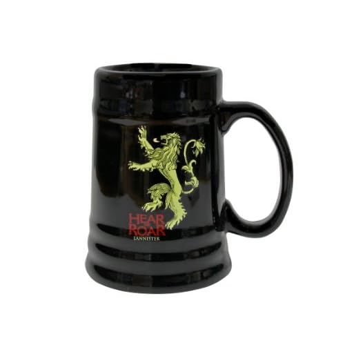 Juego de Tronos SDTHBO02898 - Jarra de cerámica diseño Lannister, color negro (SD Toys SDTHBO02898) - Jarra cerámica Juego de tronos negra Lannister , color/modelo surtido