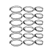 Adjustable Stainless Steel Worm Gear Hose Clamps Water Pipe Clamps Assortment Kit 18 Piece