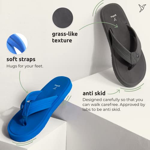 YOHO Bubbles Men Ortho slippers | Soft comfortable and stylish flip flop slippers for Men in exciting colors |Lightweight | Anti Skid | Daily Use Chappal