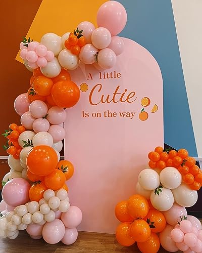 Image of KBZVNAF Orange Latex Party Balloons 50 Pack 12 inch | Helium Matte Orange Balloons for Birthday Wedding Baby Shower Halloween Party Decorations