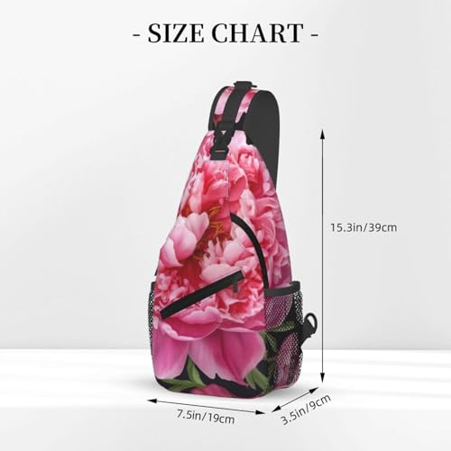 Mochila cruzada de pecho para hombre negra miniatura 3