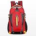 Wodoodporny plecak wspinaczkowy plecak 40L torba sportowa na zewnątrz plecak podróżny Camping plecak turystyczny damska torba trekkingowa dla mężczyzn,Red