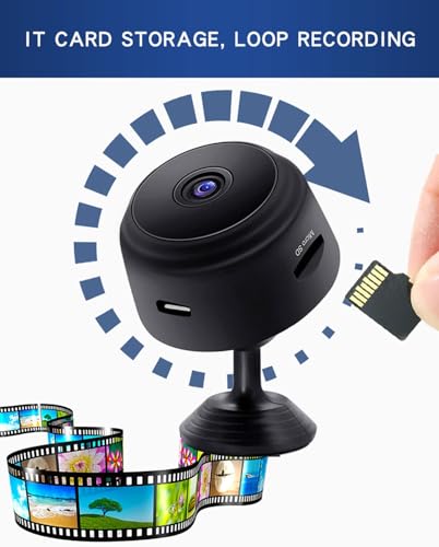 Senri A9 3 Pack Hidden Spy Camera, Wifi Mini Hd 1080P Wireless Camera For Home Office Security thumb #5