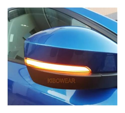 Luz intermitente dinámica LED intermitentes espejo retrovisor Octavia 3 2