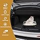 Transportbox Katze, Faltbare Katzentransportbox mit Katzenklo, Transporttasche mit Katzentoilette für Große Katzen Welpen und Kleine Hunde, Atmungsaktive Hundetragetasche Reisen mit Schultergurt