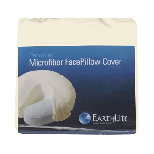 Image of EARTHLITE Premium Microfiber Massage Sheet Set - Silky, Wrinkle Resistant, Quick Drying, 3piece Set (Fitted, Top, Face Pillow Cover)