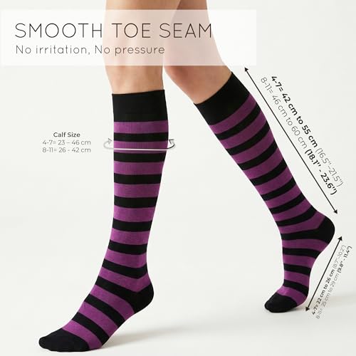 Image of Mysocks Unisex Knee High Stripe Socks