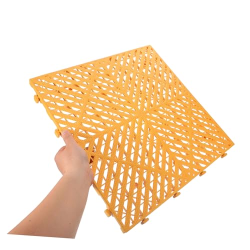 Grille de sol carrée antidérapante et clipsable pour auto - 4