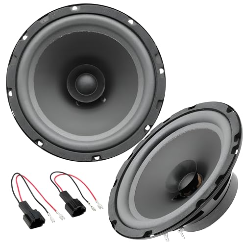 sound-way Altavoces bicónico 16,5 cm – 120 Vatios para Peugeot