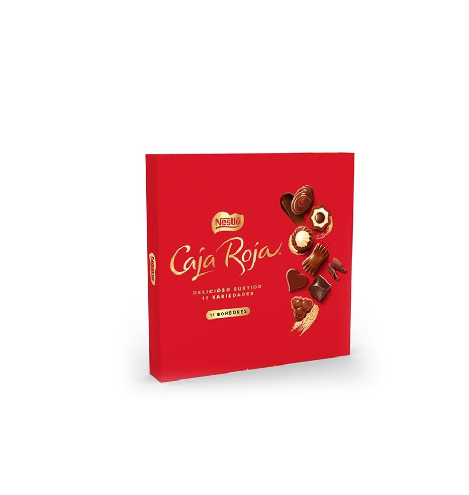 Nestlé Caja Roja Bombones de Chocolate, 100g
