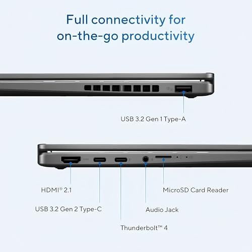 Image of ASUS Vivobook Flip 14 inch OLED Touch Copilot+ Laptop, Intel EVO Core Ultra 7 256V, Wi-Fi 7, 360 Hinge, Thunderbolt4, Win 11, w /Wireless Mouse & Stylus Pen (16GB RAM | 2TB SSD)