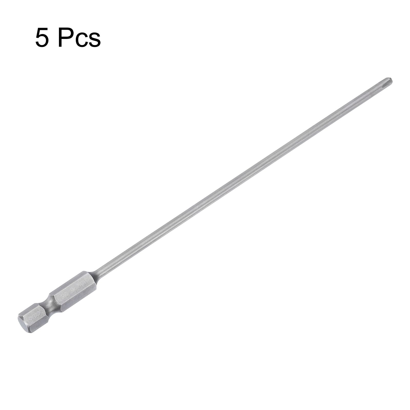 10 Stück Phillips-Schraubendreher-Bits PH3 – 100 Mm Lang, Magnetisch, S2-Stahl, 1/4" Sechskant