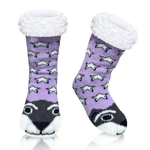 Bseical Haussocken Kinder, Kuschelsocken kinder 8-12 Jahre,...