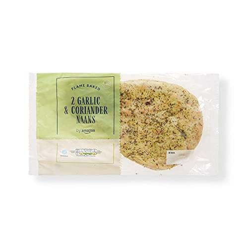 by Amazon 2 Garlic & Coriander Naans 240g