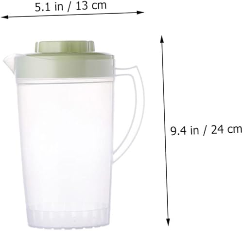 Miniatura 6 de Housoutil 3 piezas de hervidor fresco con tapa, jarra de agua grande para bebidas de leche, recipientes con tapas, tetera con tapa, tetera