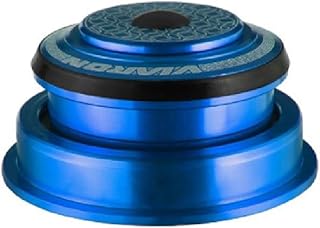 Palin - Cuenco con cabeza de marco, 44 55/44 56 semioculto, aleación de aluminio ligera, opciones de color (44 x 55 mm, azul)