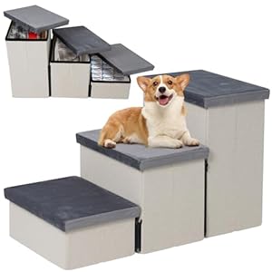 Homcent PT-GG Haustiertreppe 3 Stufen