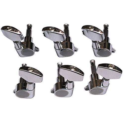 Lot de 6 mécaniques pour guitare acoustique - Les Beatles, Paul McCartney, John Lennon, RIngo Starr, George Harrison Lot de 6 mécaniques pour guitare acoustique