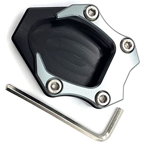 Accessoires de moto pied plat béquille latérale rallonge plaque pour Kawasaki Z-400