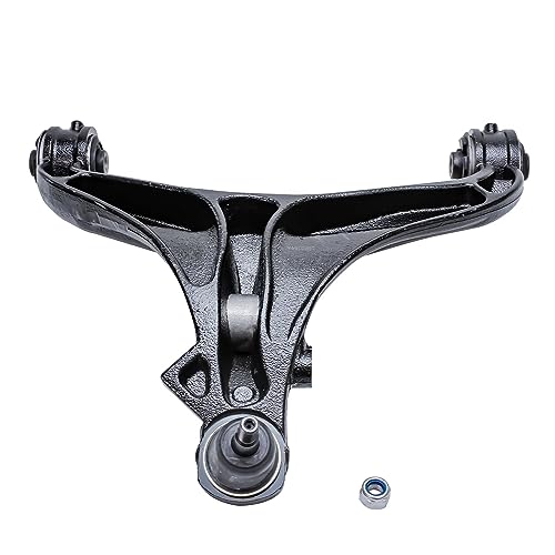 Image of Detroit Axle - Front Lower Control Arm w /Ball Joint + Tie Rods + Sway Bars for 2008-2011 Jeep Liberty Dodge Nitro - 8pc Set