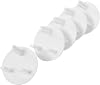 Norjews 20 Pack Plug Socket Covers UK, Child Safety Plug Socket Sovers Baby UK, Socket Protectors for Sockets UK - White