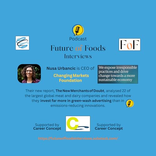 How Much is Meat and Dairy Spending on Greenwashing - Nusa Urbancic Podcast Por  arte de portada