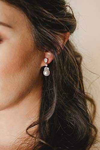 SWEETV-Cubic-Zirconia-Pearl-Drop-Wedding-Earrings-for-Brides-Ivory-Bridal-Pearl-Earrings-for-Bridesmaid-Jewelry-Gift