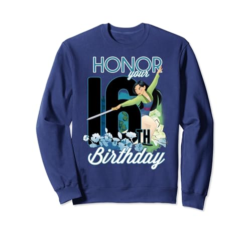 Sweat Mulan Disney honneur et courage au quotidien