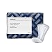 Amazon Brand - Solimo Incontinence/Bladder Control Pads for Women, Overnight Absorbency, 30 Count (Pack of 1)