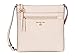 Michael Kors Jet Set Charm Small Flat Crossbody Bag, Gold-Tone Hardware/Pebble Leather/Soft Pink