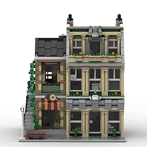 TYPIS Bausteine Haus, Bausteine Architektur Modell, Modulares Haus Bausteine Modell, MOC-72506 Polizeistation… – Bild 3