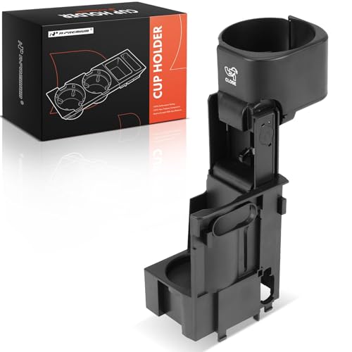 Portavasos negro compatible con Mercedes-Benz frontal miniatura 1