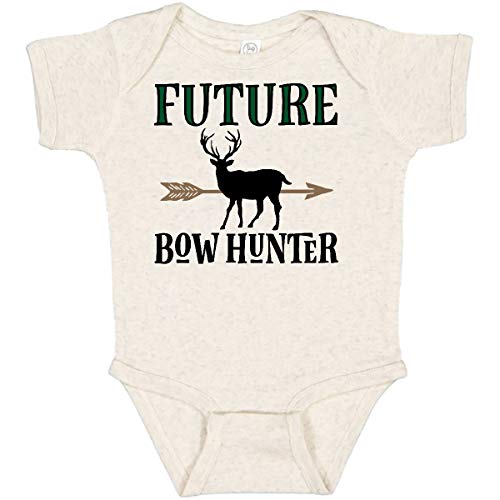 Image of inktastic Hunting Future Bow Hunter Baby Bodysuit Newborn Vintage Natural 2de66