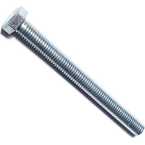 Image of Hard to Find Fastener Tap Hex Bolts, Durable Corrosion-Resistant Steel Hex Head Bolt for Home Improvement, DIY, Construction, 1 /2-13 x 5-1 /2, Pack of 25