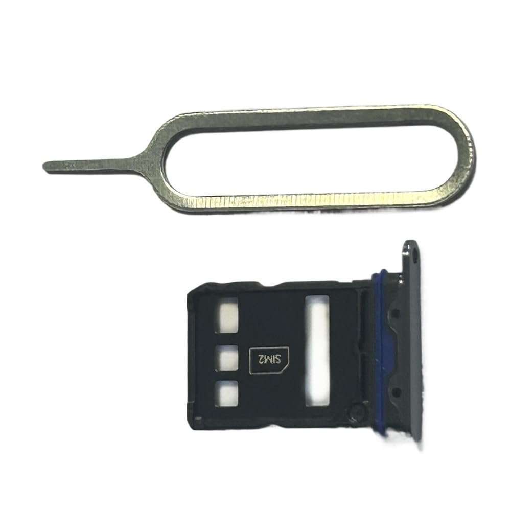 zhxchzhi Dual SIM Card Tray Holder solt+pin Compatible with Honor Magic 7 5G Parts Black