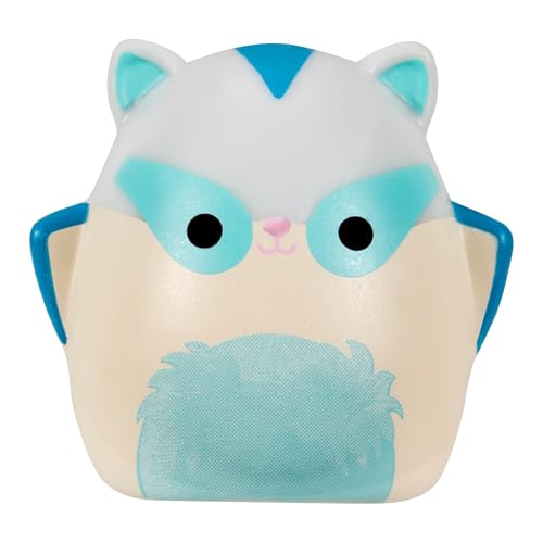 Squish-a-longs SQAL0087-14er Pack, enthält 14x 2.5 cm Mini-Squish, 4X Zubehör, 1x Ring & 1x Sammlerhandbuch - Sammeln, Tauschen, Spielen