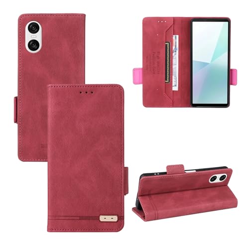 Protection écran Sony Xperia 10 VI étui portefeuille rabat antichoc
