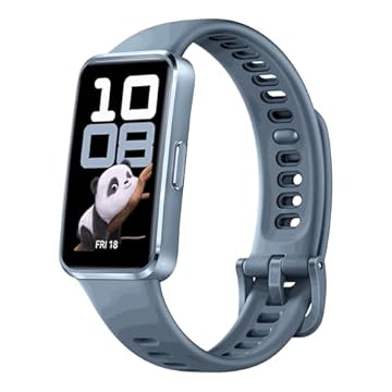 Smartwatch, HUAWEI Band 10, Corpo Elegante em Liga de Alumínio, Análise do Sono em Nível Profissional, Assistente de Bem-estar Emocional, Relógio Smartwatch Compatível com Android e iOS, Azul