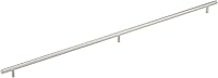 Vista 19 de Richelieu Hardware BP3487105170 Tivoli Collection - Tirador moderno de acero inoxidable cepillado de centro a centro para cocina, baño y muebles